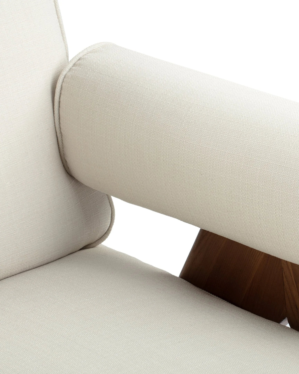 Capitol 50™ upholstered lounge chair | compass legs - chairs 50 | madorne