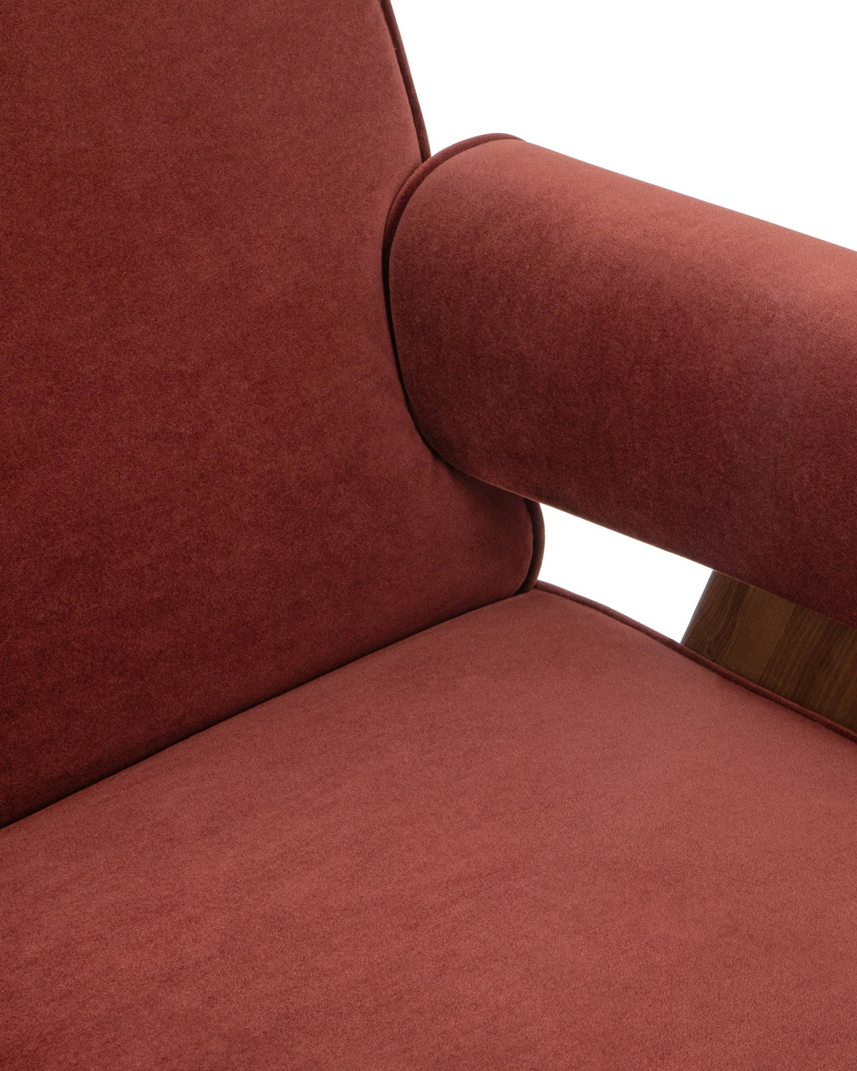 Capitol 50™ upholstered lounge chair | compass legs - chairs 50 | madorne