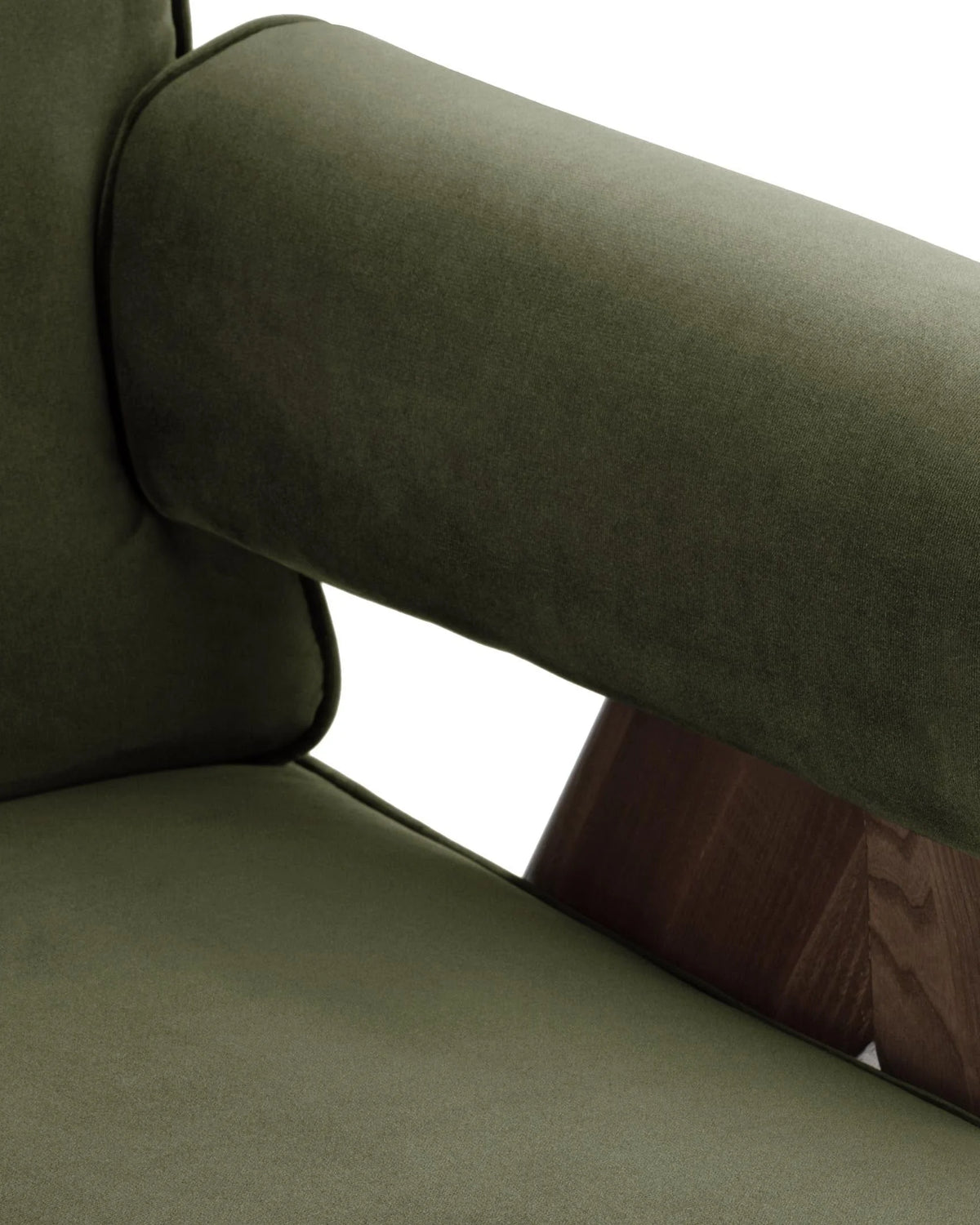 Capitol 50™ upholstered lounge chair | compass legs - chairs 50 | madorne