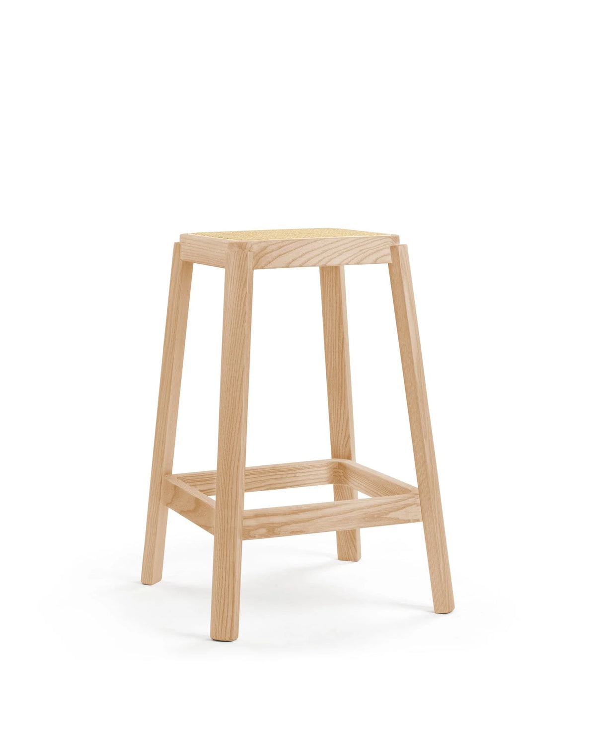 Capitol weave™ rattan counter stool | ash - bar & stools weave | madorne