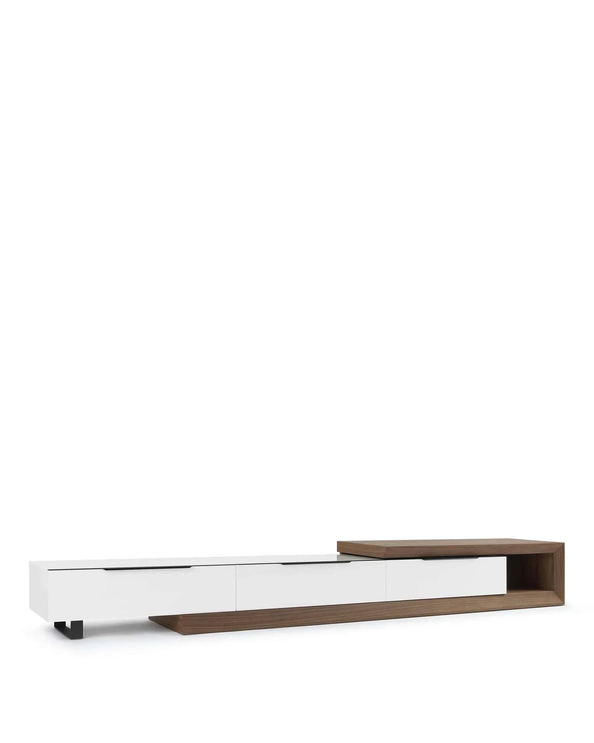 Cela™ adjustable media console - storage cela | furniture | madorne