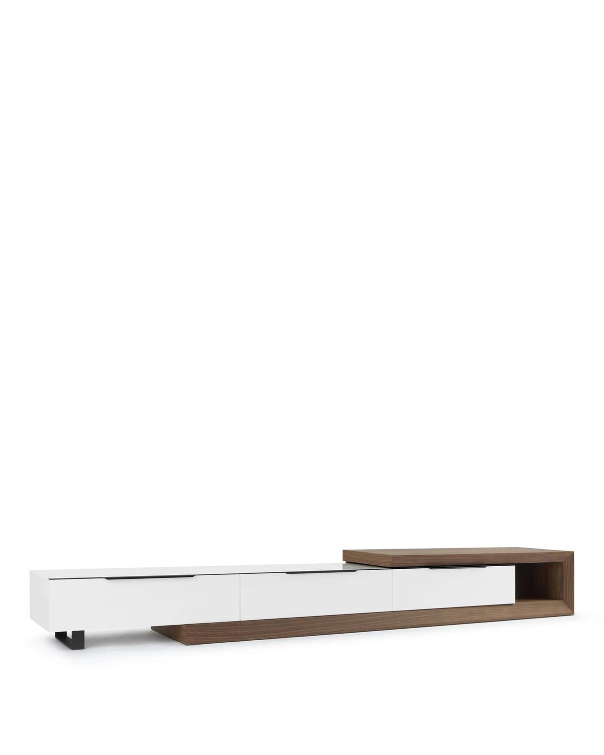 Cela™ adjustable media console - storage cela | furniture | madorne