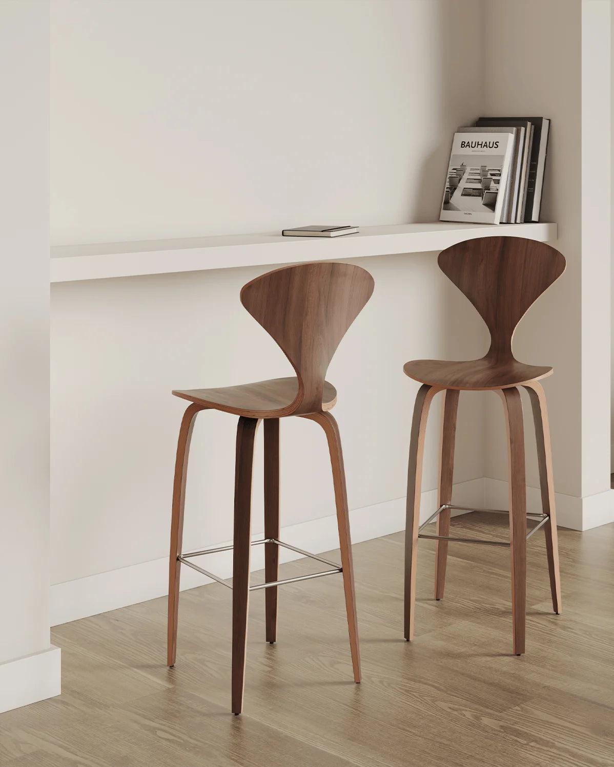 Cherna™ bar stool | molded ash - & counter stools cherner stool-inspired | madorne