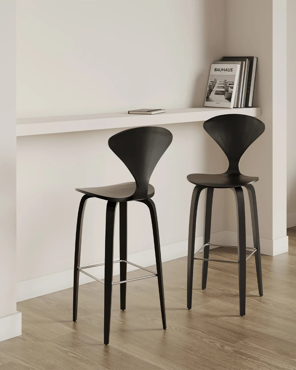 Cherna™ counter stool | molded ash - bar & stools cherner stool-inspired | madorne