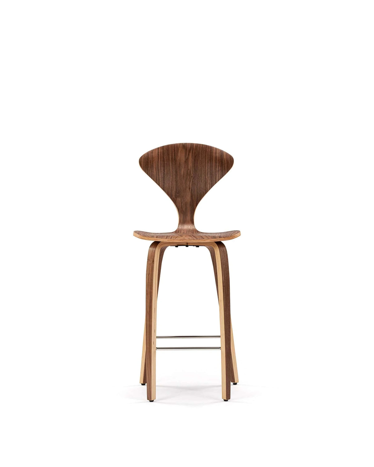 Cherna™ counter stool | molded ash - walnut - bar & stools cherner stool-inspired | madorne