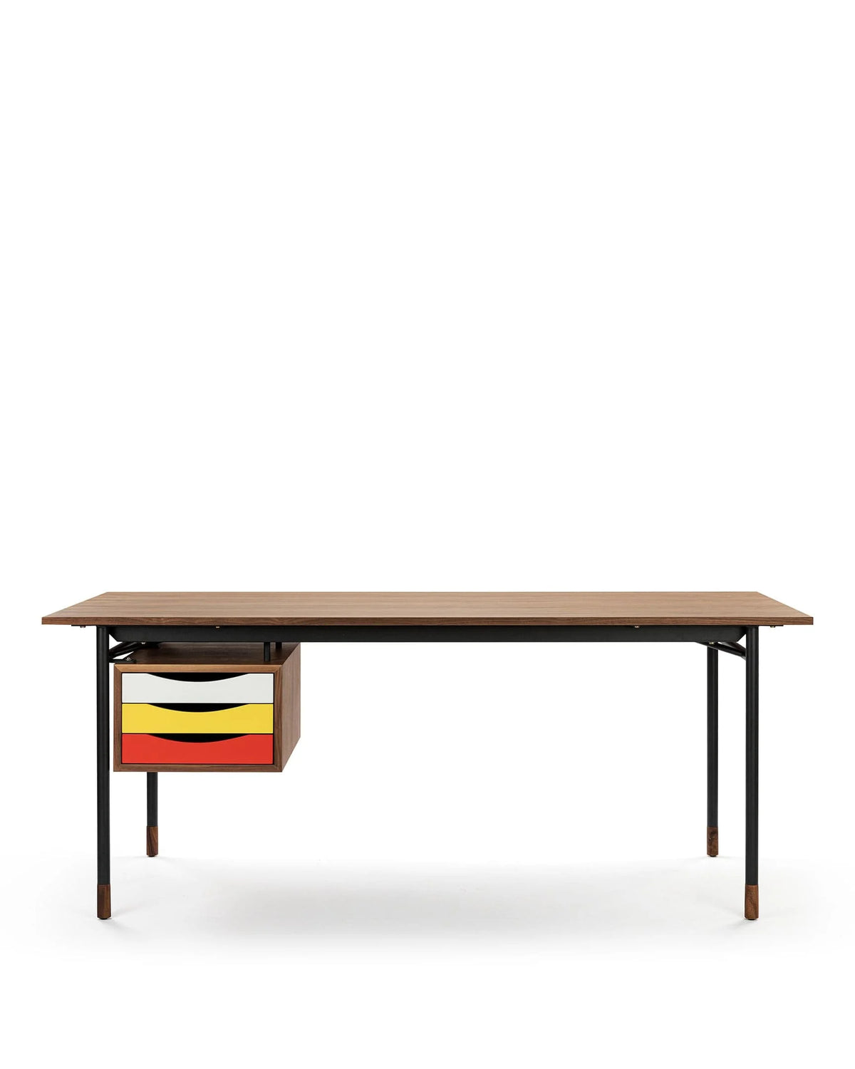 Coena™ desk | walnut wood frame - desks nyhavn desk-inspired | madorne