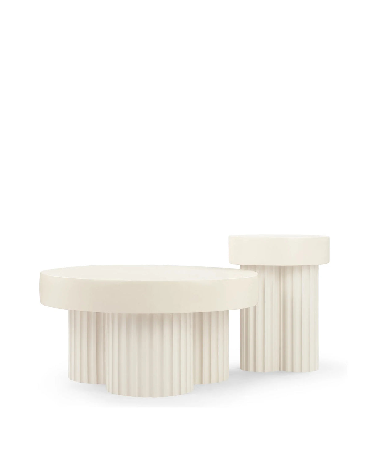 Cog™ outdoor side table | lightweight concrete - tables cog | designer | madorne