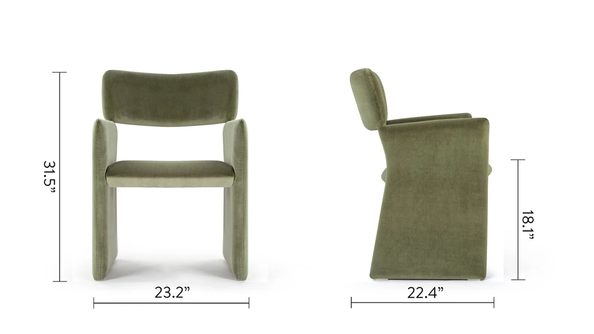 Corona™ dining armchair | upholstered geometry - chairs crown armchair-inspired | madorne