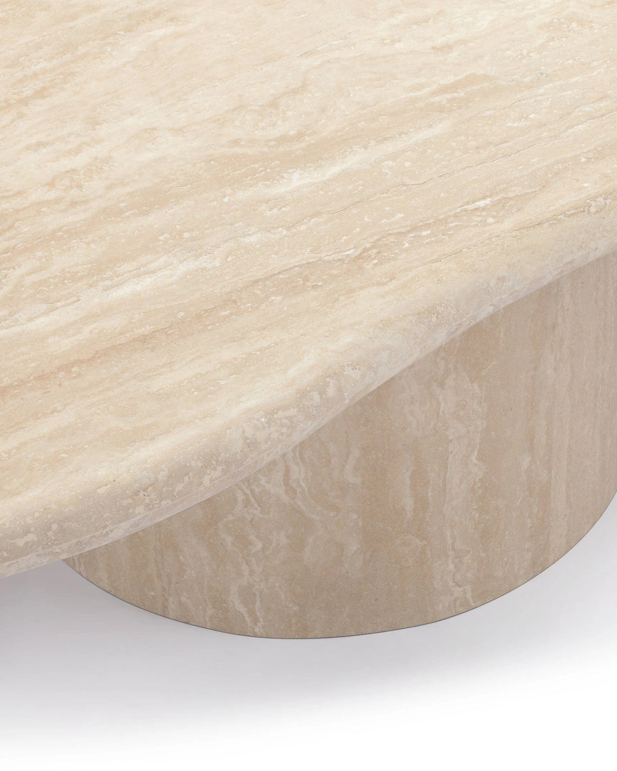 Cumulus™ stone coffee table | organic form - tables cloud-form marble | madorne