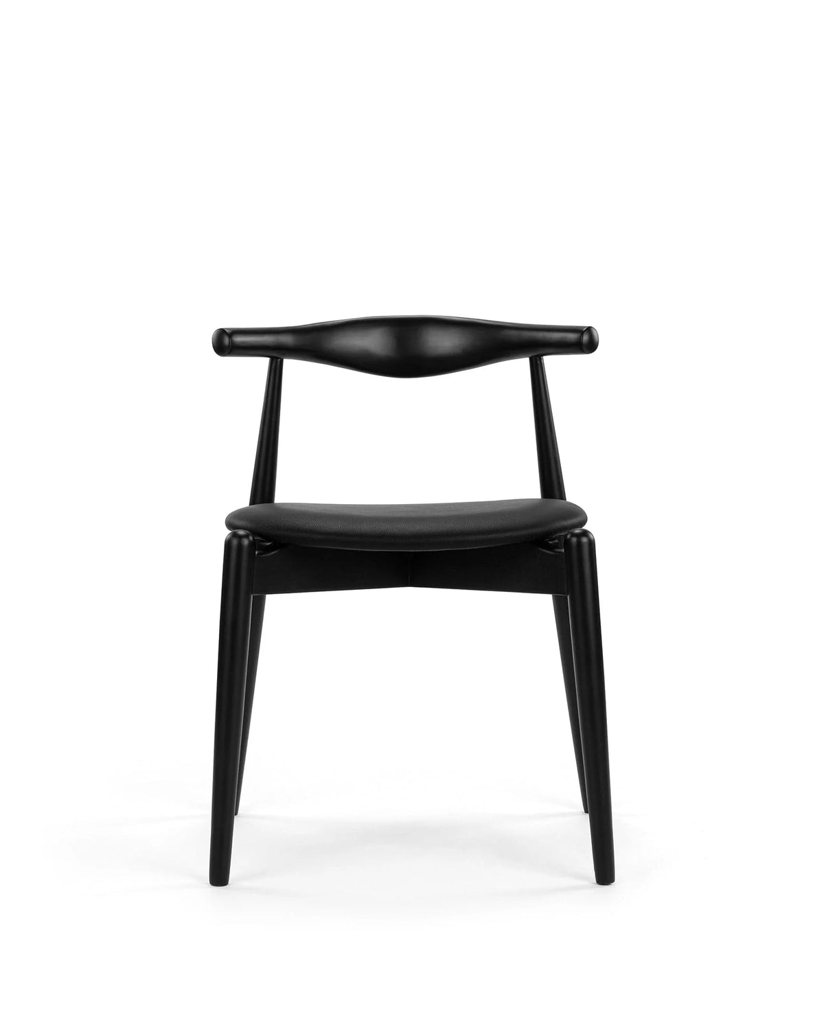 Curve 20™ dining chair | wood and upholstery - black - chairs 20 | madorne