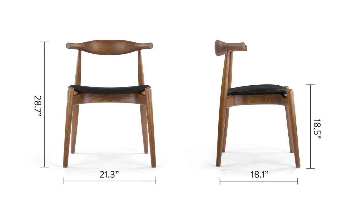 Curve 20™ dining chair | wood and upholstery - chairs 20 | madorne