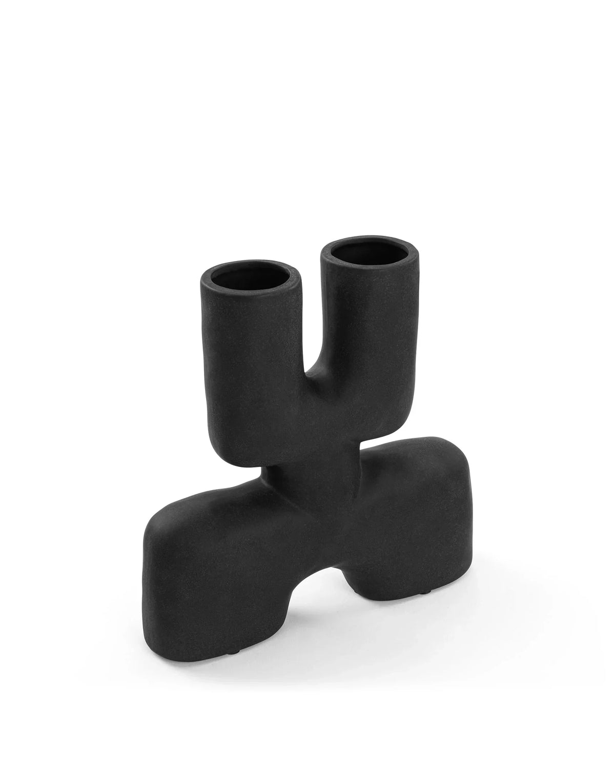 Dana duo™ vase mini | black - duo - decor inspired by cobra double | madorne