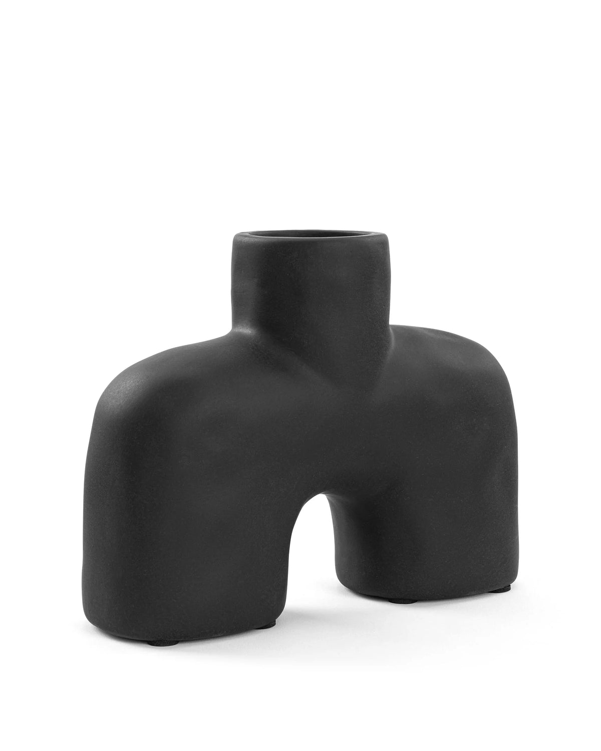 Dana uno™ vase mini | black - uno - decor inspired by cobra | madorne