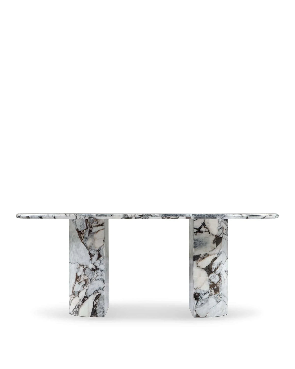 Danta 77™ dining table | marble or concrete - tables 77in | madorne