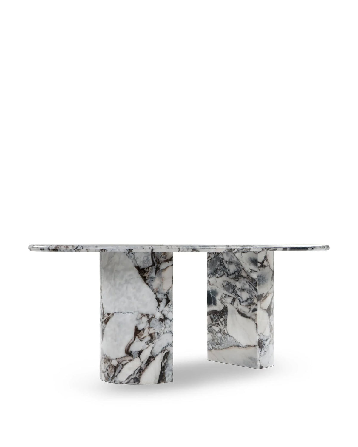 Danta 77™ dining table | marble or concrete - tables 77in | madorne