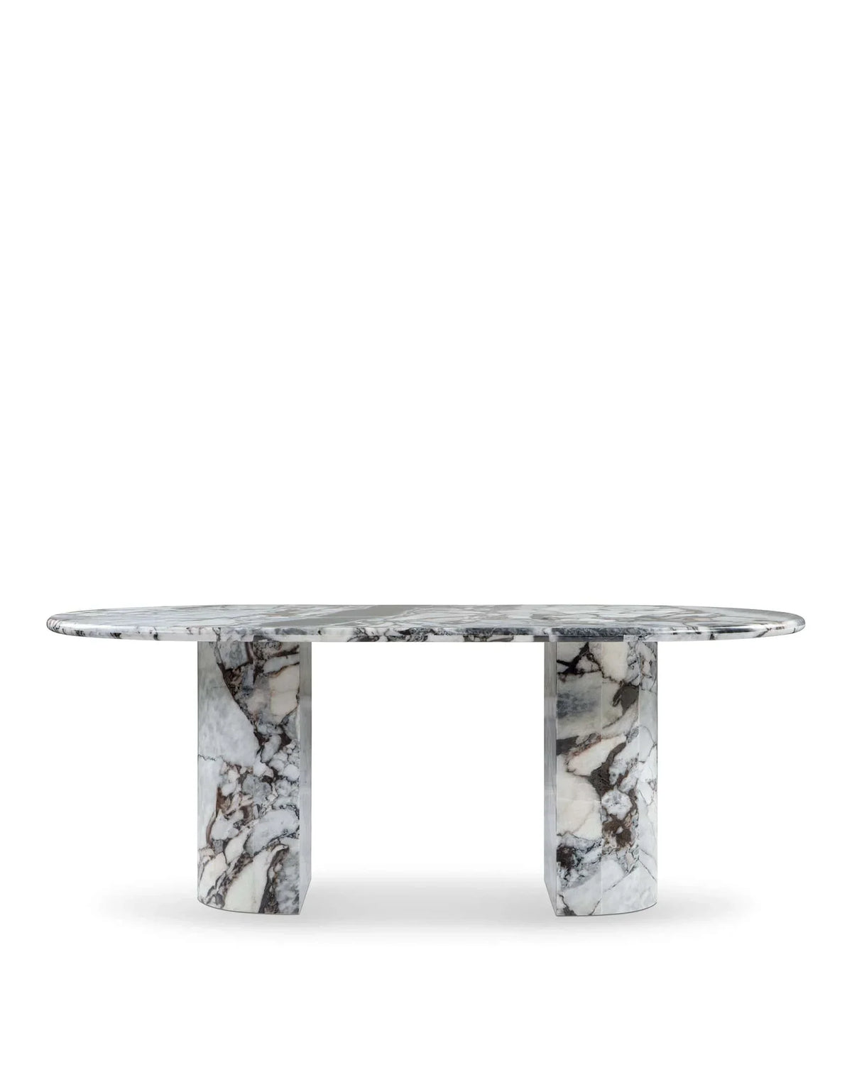 Danta 77™ dining table | marble or concrete - tables 77in | madorne