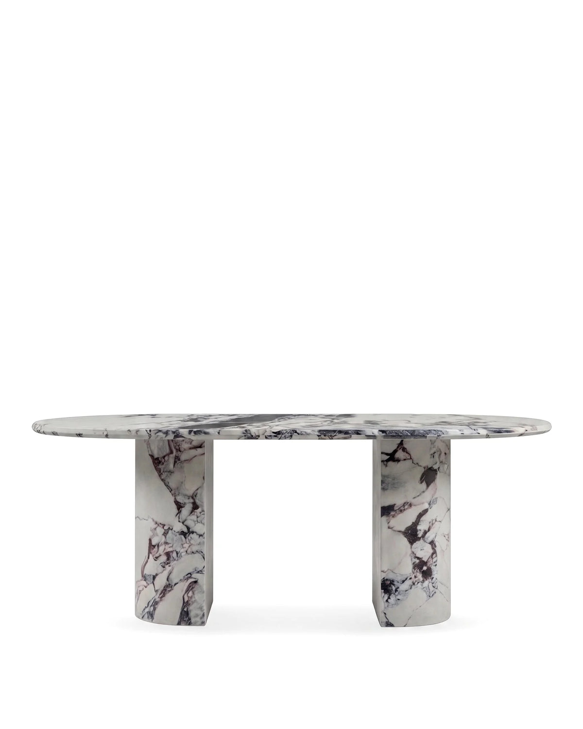Danta 77™ dining table | marble or concrete - tables 77in | madorne