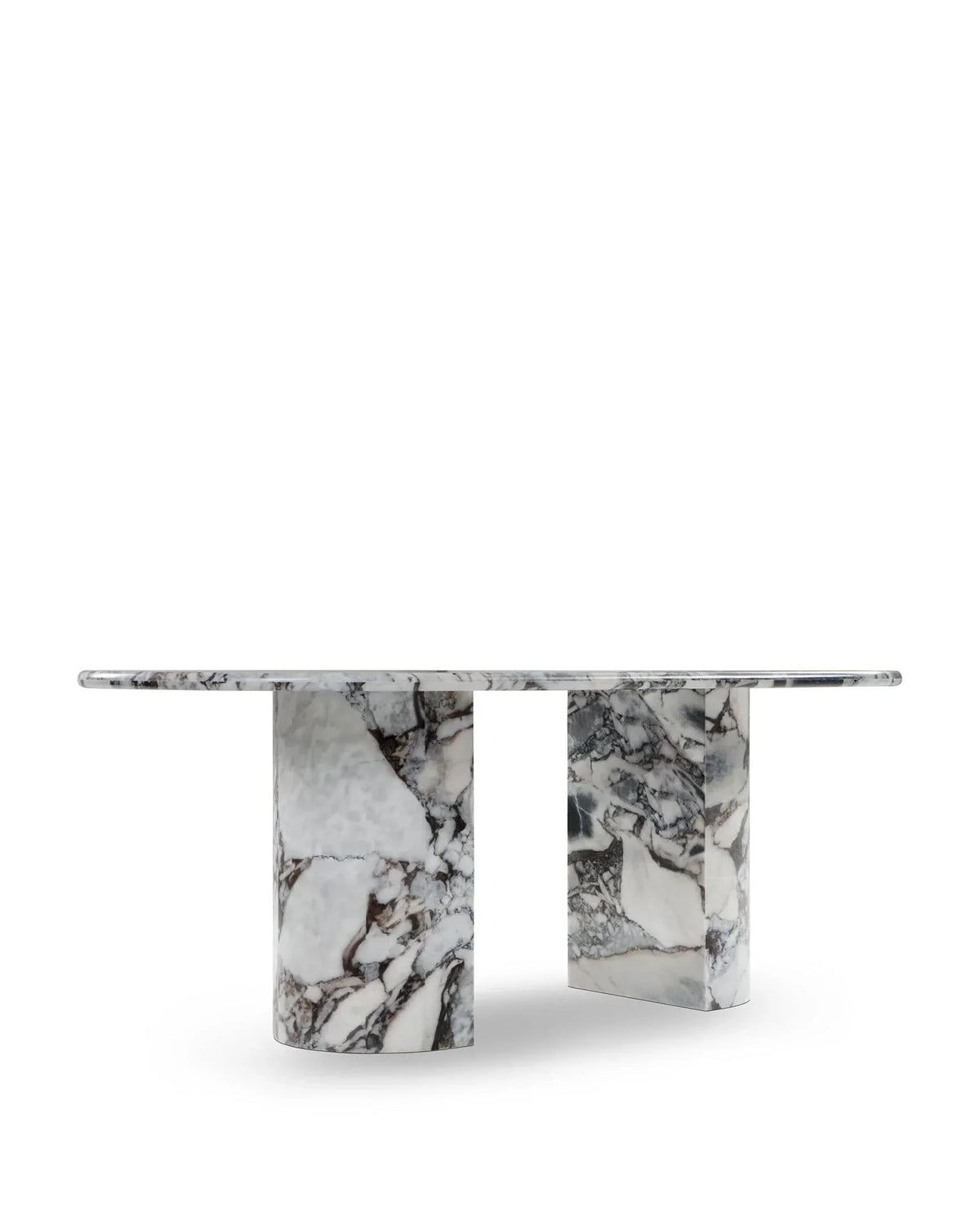 Danta 77™ dining table | marble or concrete - tables 77in | madorne