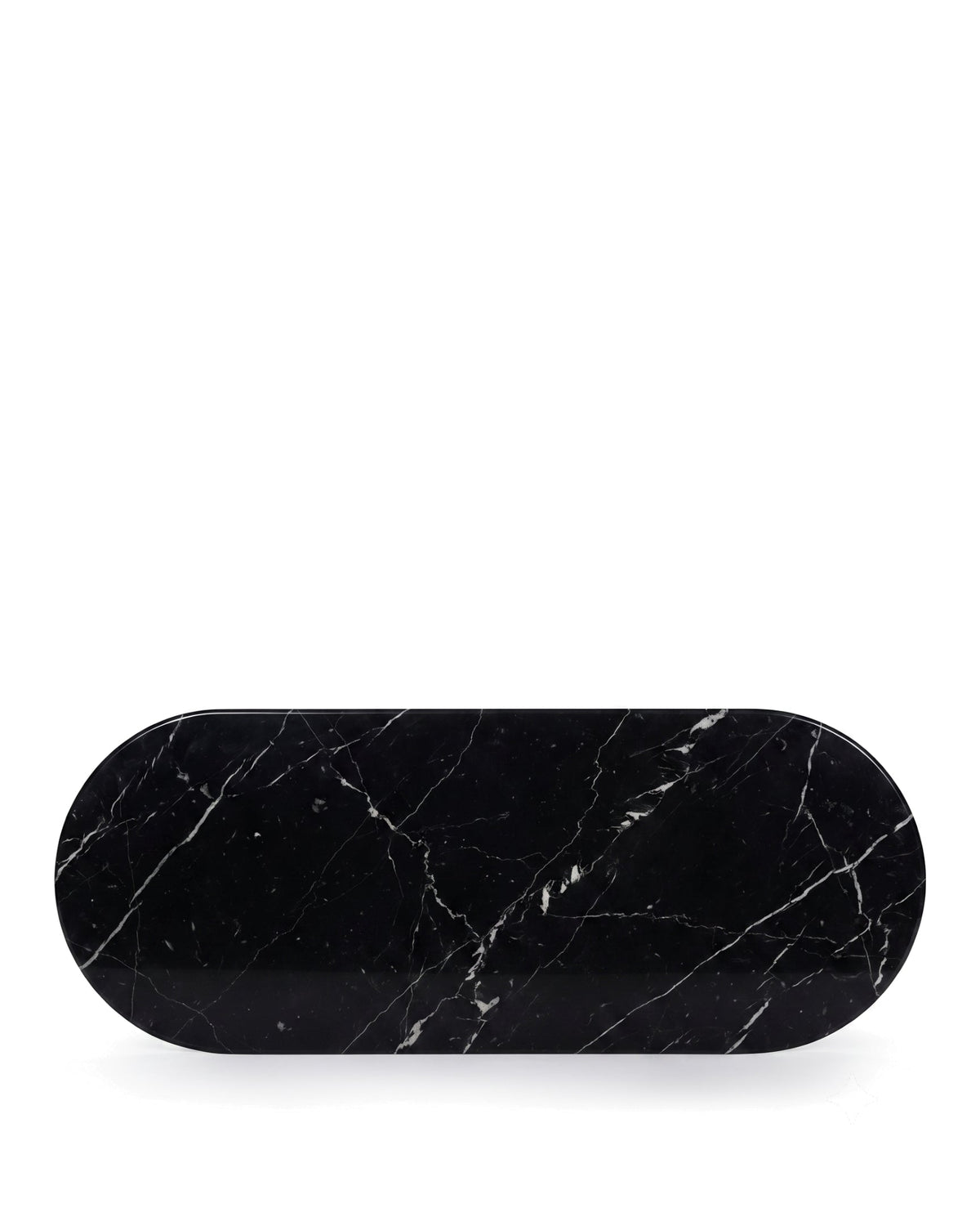Danta nero™ 98-inch dining table | black marble - tables nero | madorne