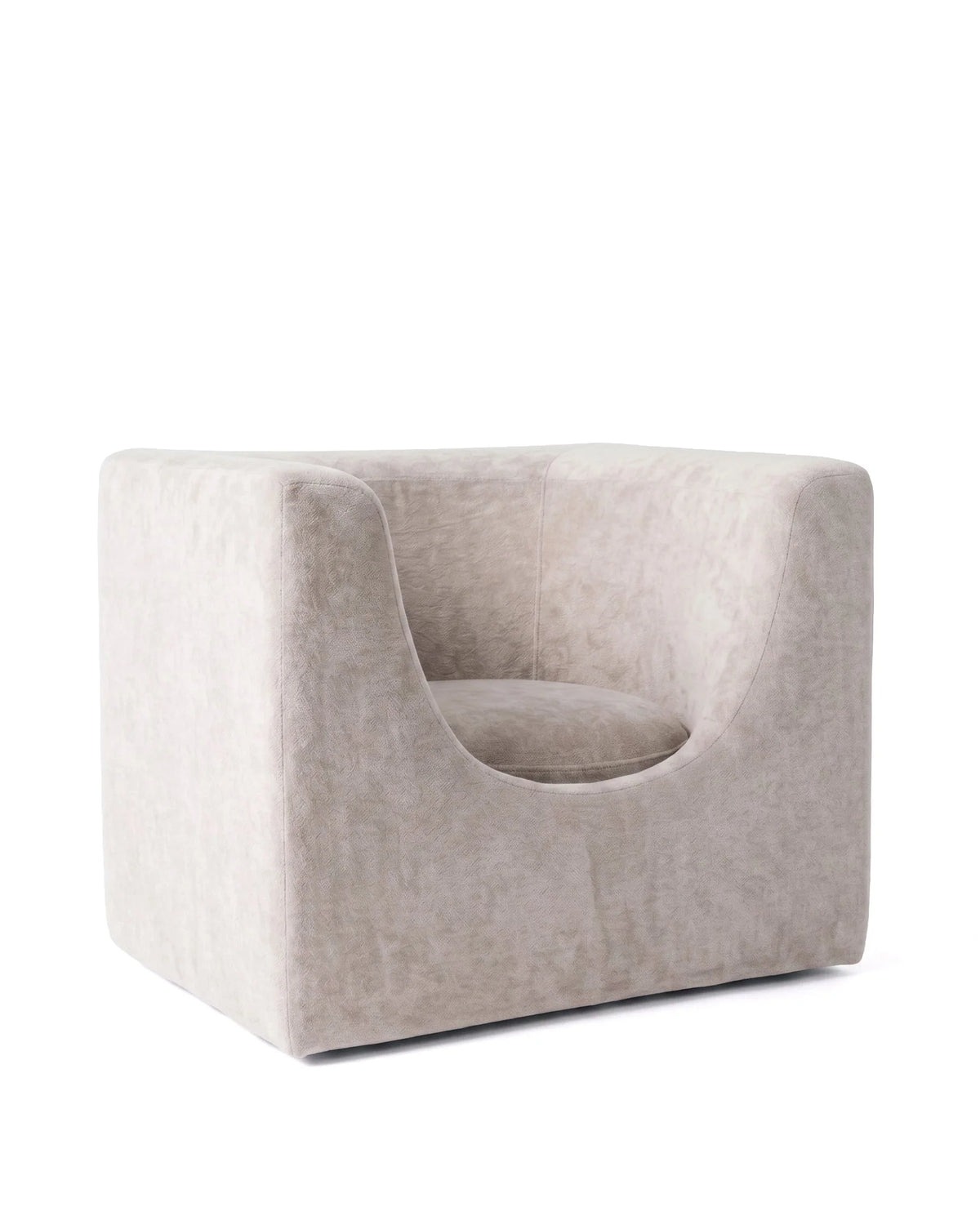 Deauva™ armchair | oat chenille - lounge chairs deauva | modern chair | madorne