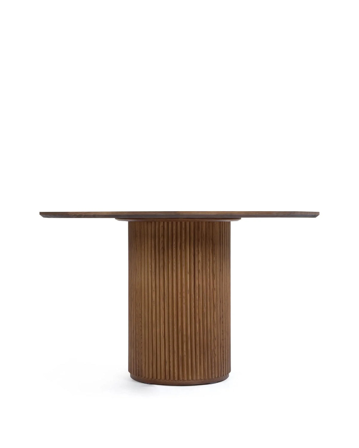 Deca 51™ round dining table | walnut veneer - tables 51 | designer | madorne