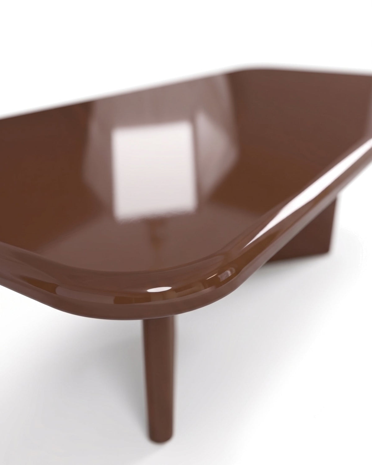 Dia 98™ dining table | chocolate lacquer - tables 98 | modern | madorne