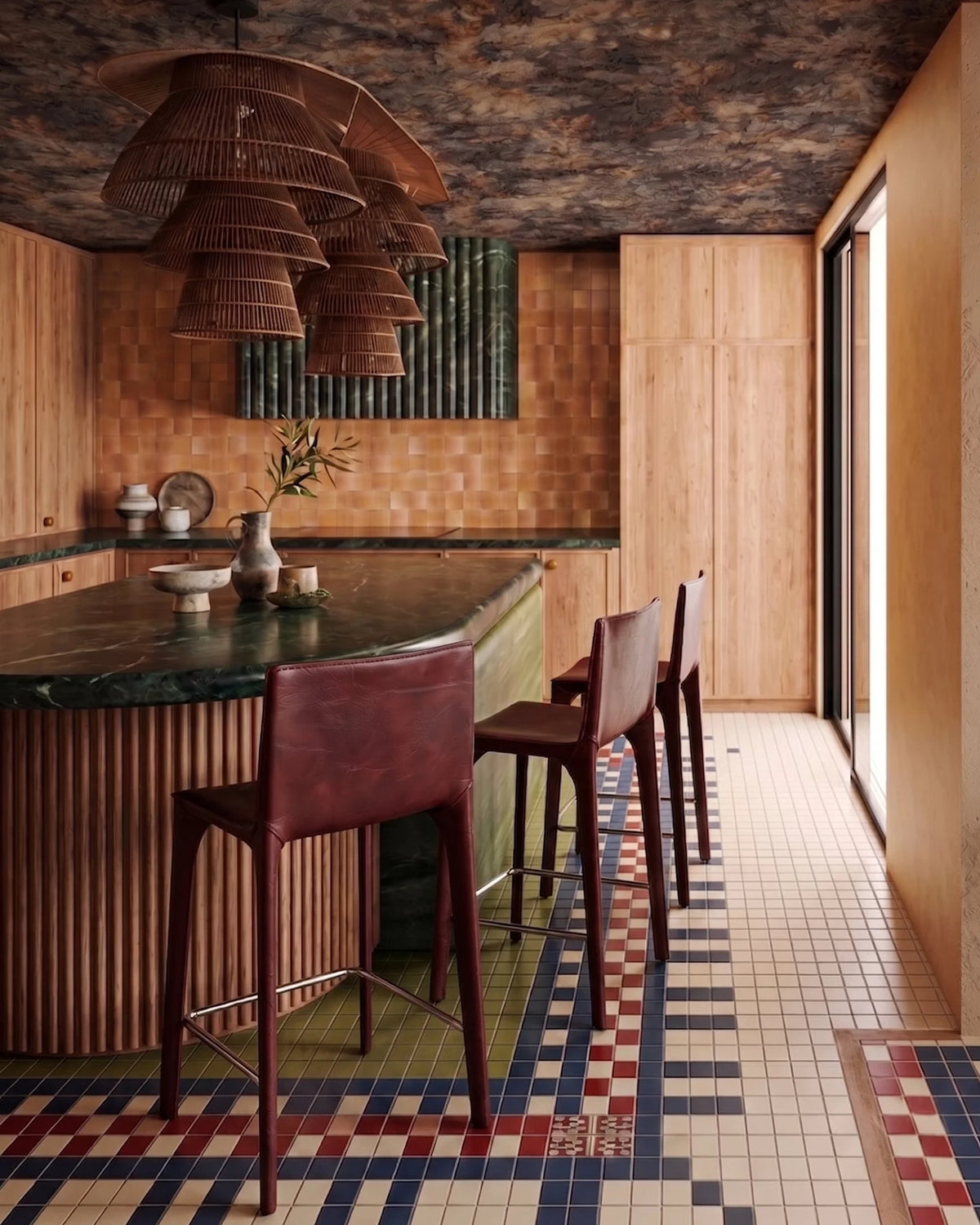 Doma 08™ counter stool | leather upholstery - bar & stools 08 inspired by cab 410 | madorne