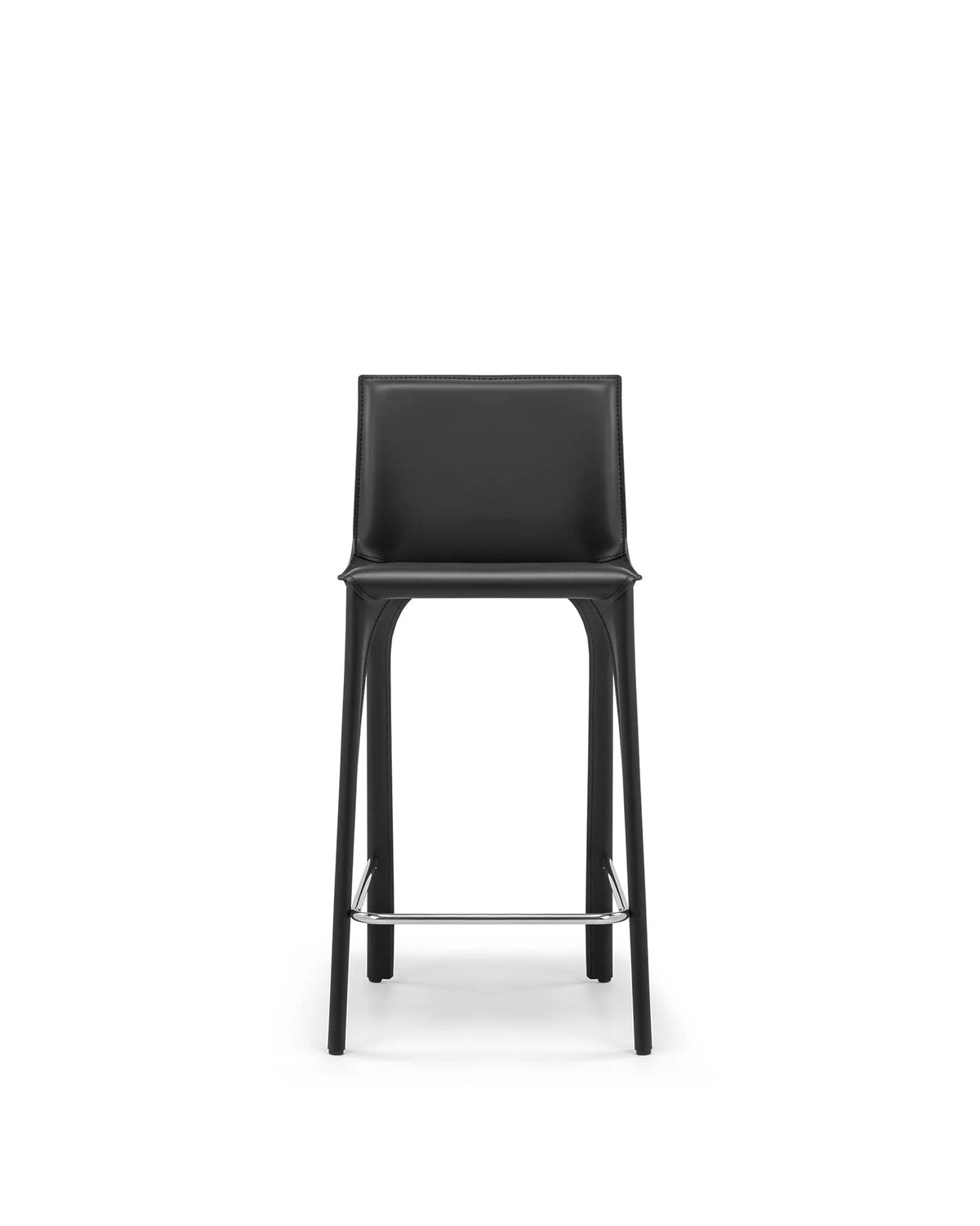 Doma 08™ counter stool | leather upholstery - bar & stools 08 inspired by cab 410 | madorne