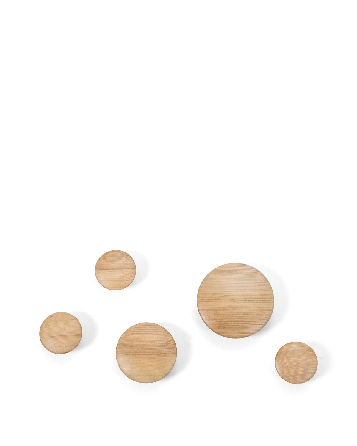 Dota™ sculptural coat hooks | ash wood - storage inspired by the dots | madorne