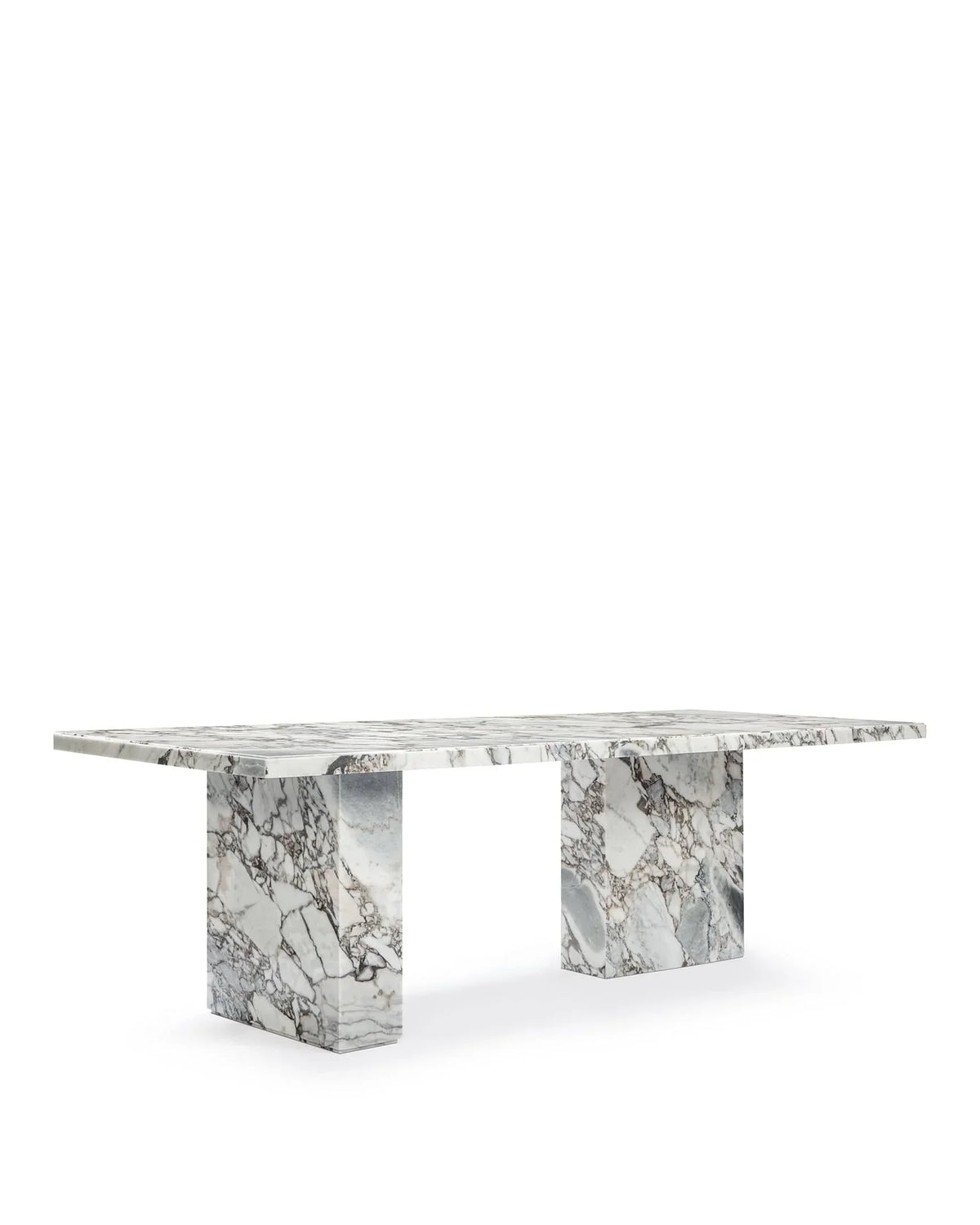 Enza™ dining table 98in | stone finish - tables enza inspired by androgyne | madorne