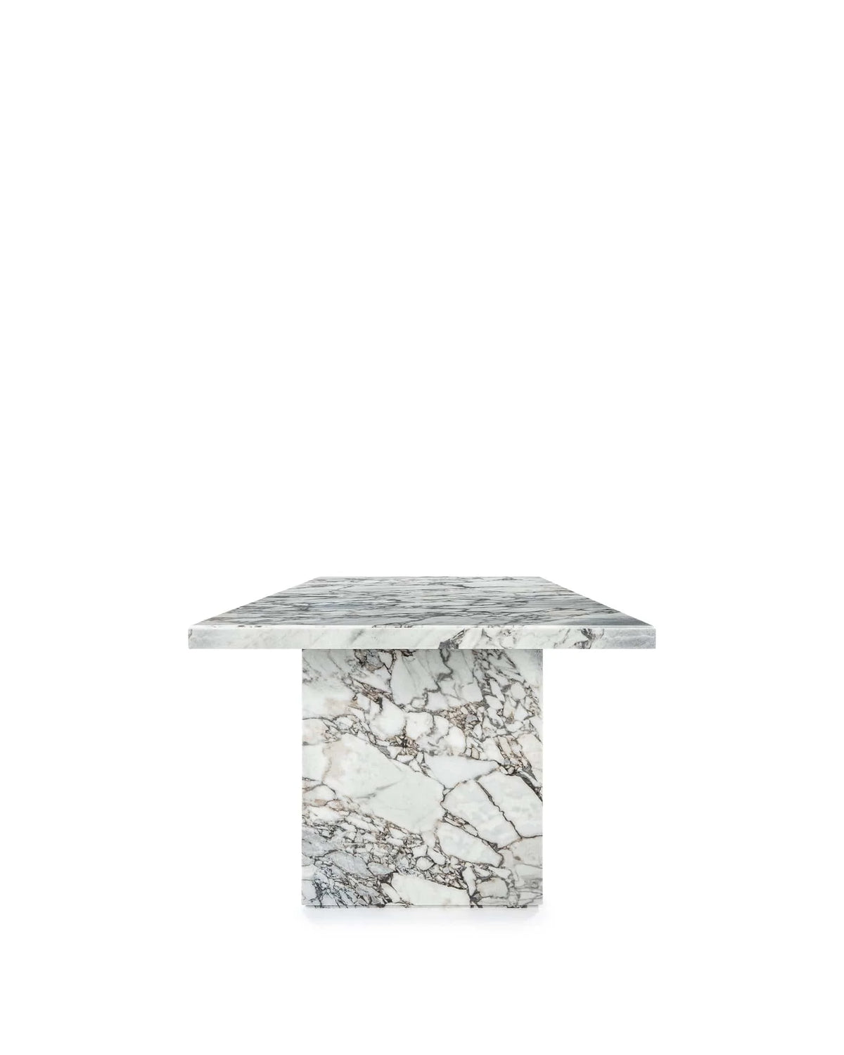 Enza™ dining table 98in | stone finish - tables enza inspired by androgyne | madorne