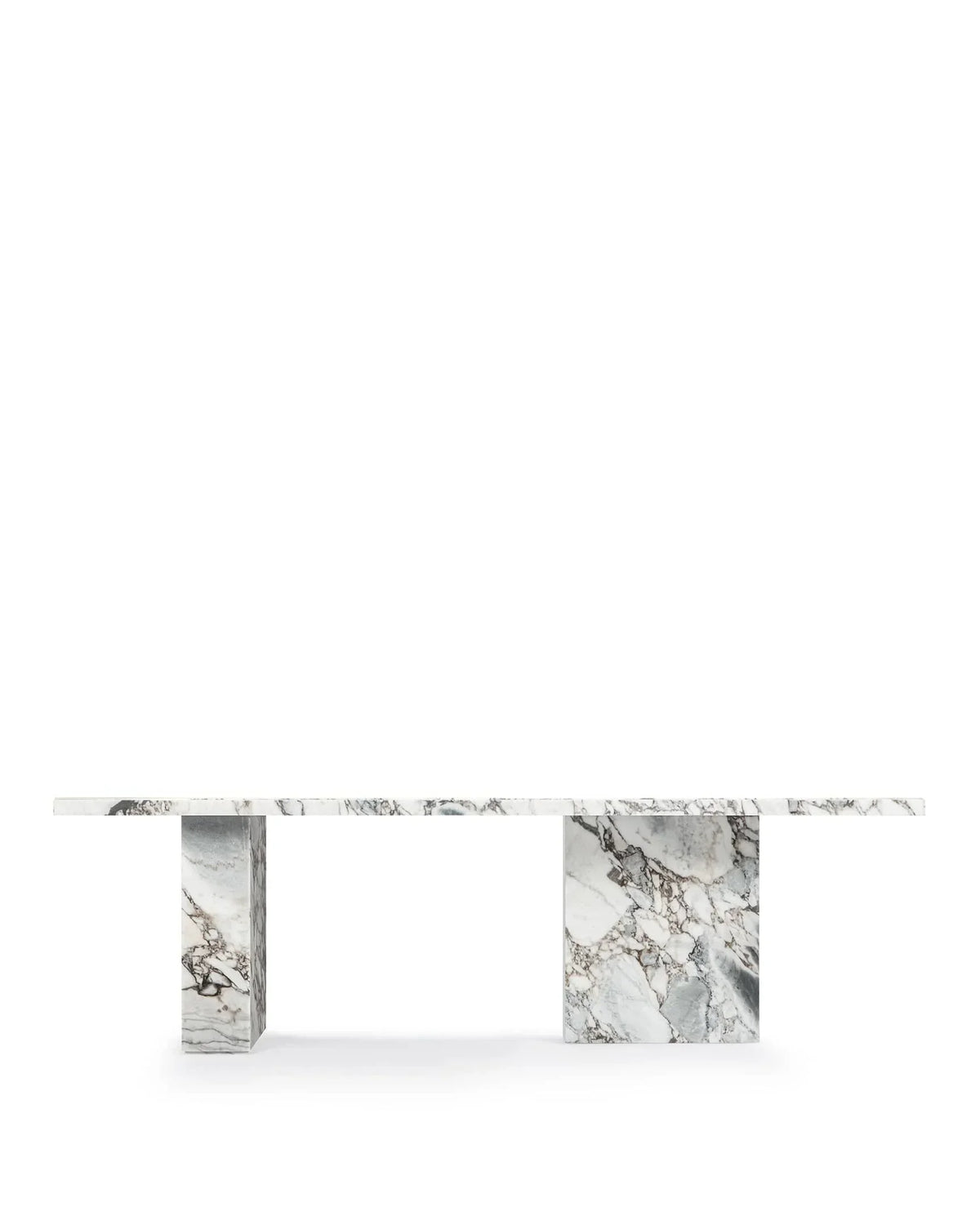 Enza™ dining table 98in | stone finish - tables enza inspired by androgyne | madorne