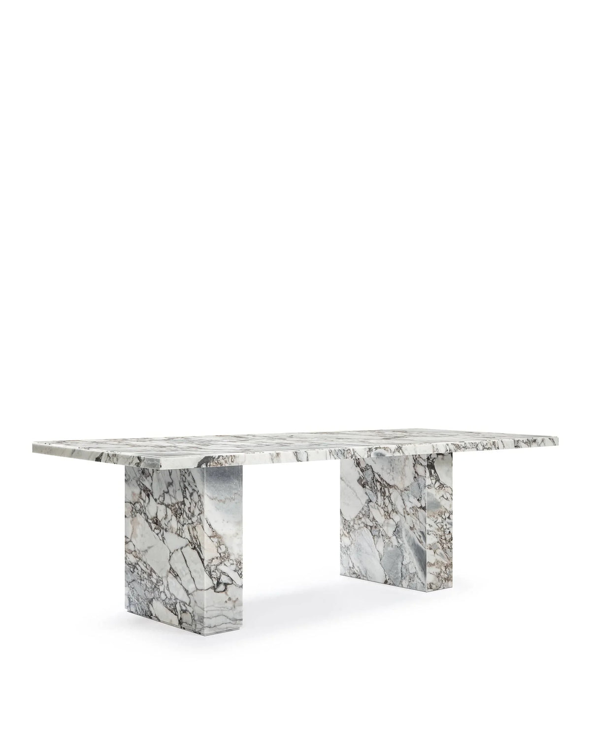Enza™ dining table 98in | stone finish - tables enza inspired by androgyne | madorne