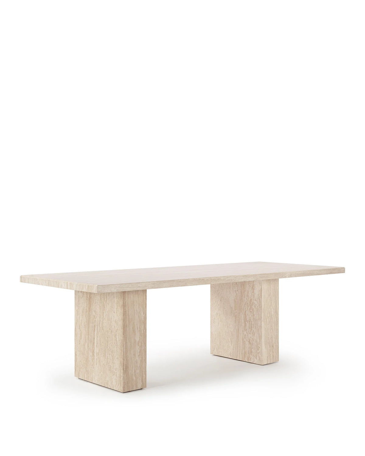 Enza™ dining table 98in | stone finish - tables enza inspired by androgyne | madorne