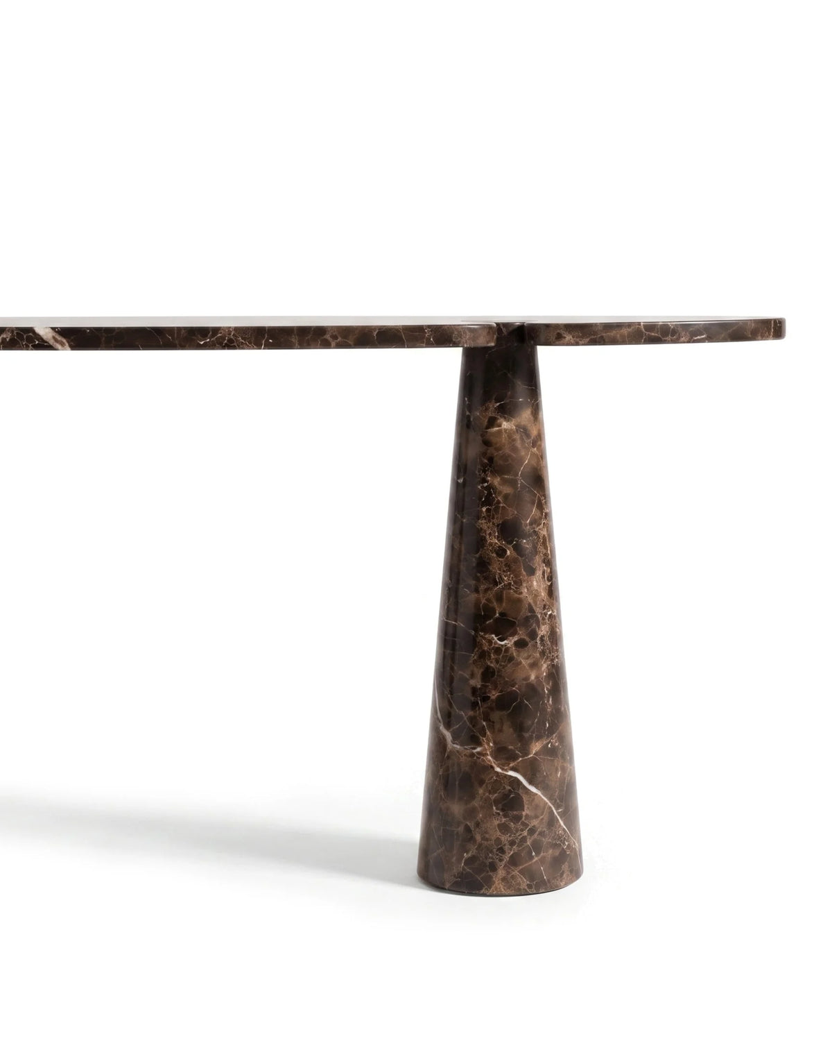Eros stone™ console table | dark emperador marble - tables table-inspired | madorne
