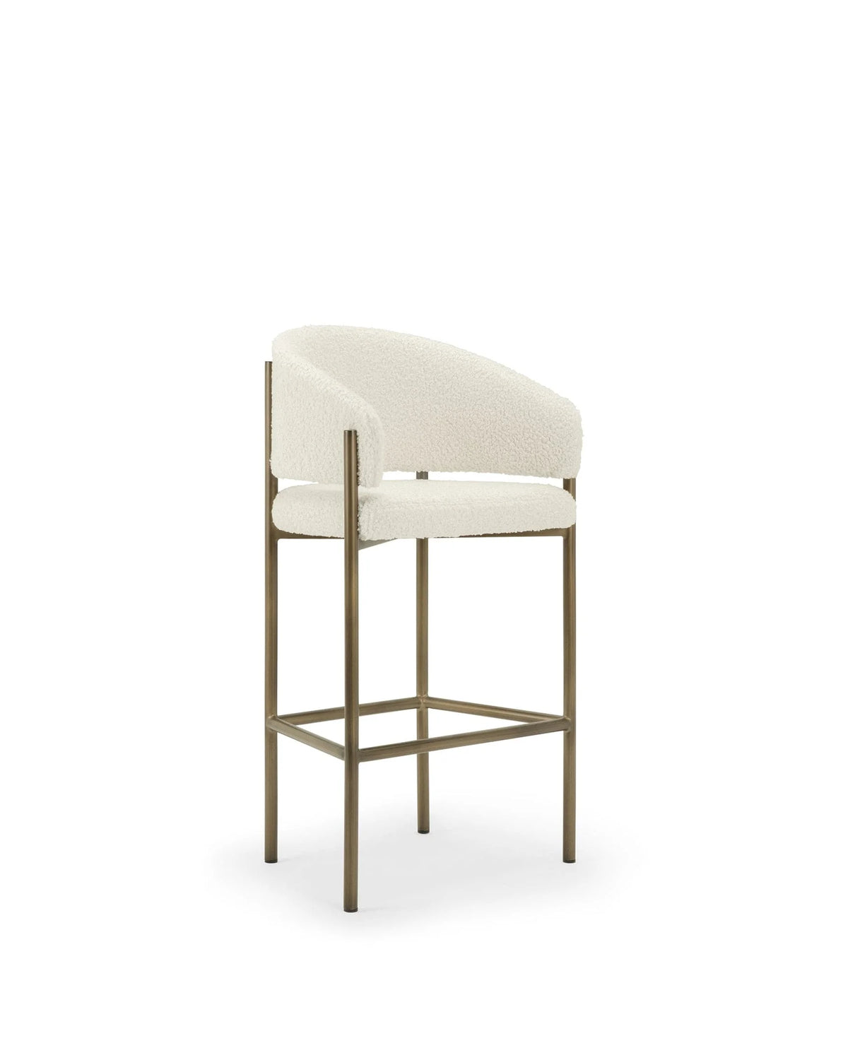 Esma™ bar stool | curved back and metal frame - & counter stools esma | designer or | madorne