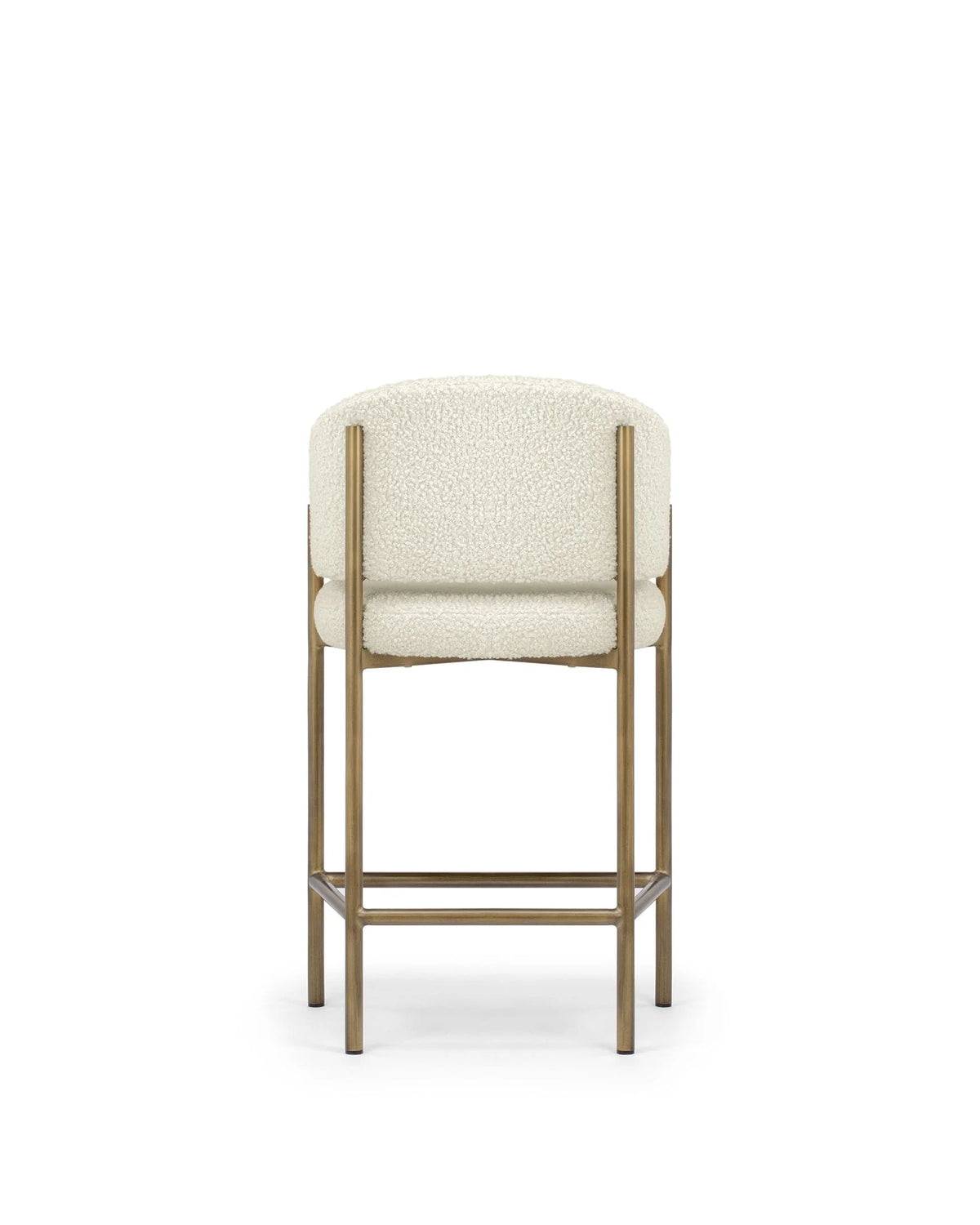 Esma™ counter stool | curved back and metal frame - bar & stools esma | designer or | madorne