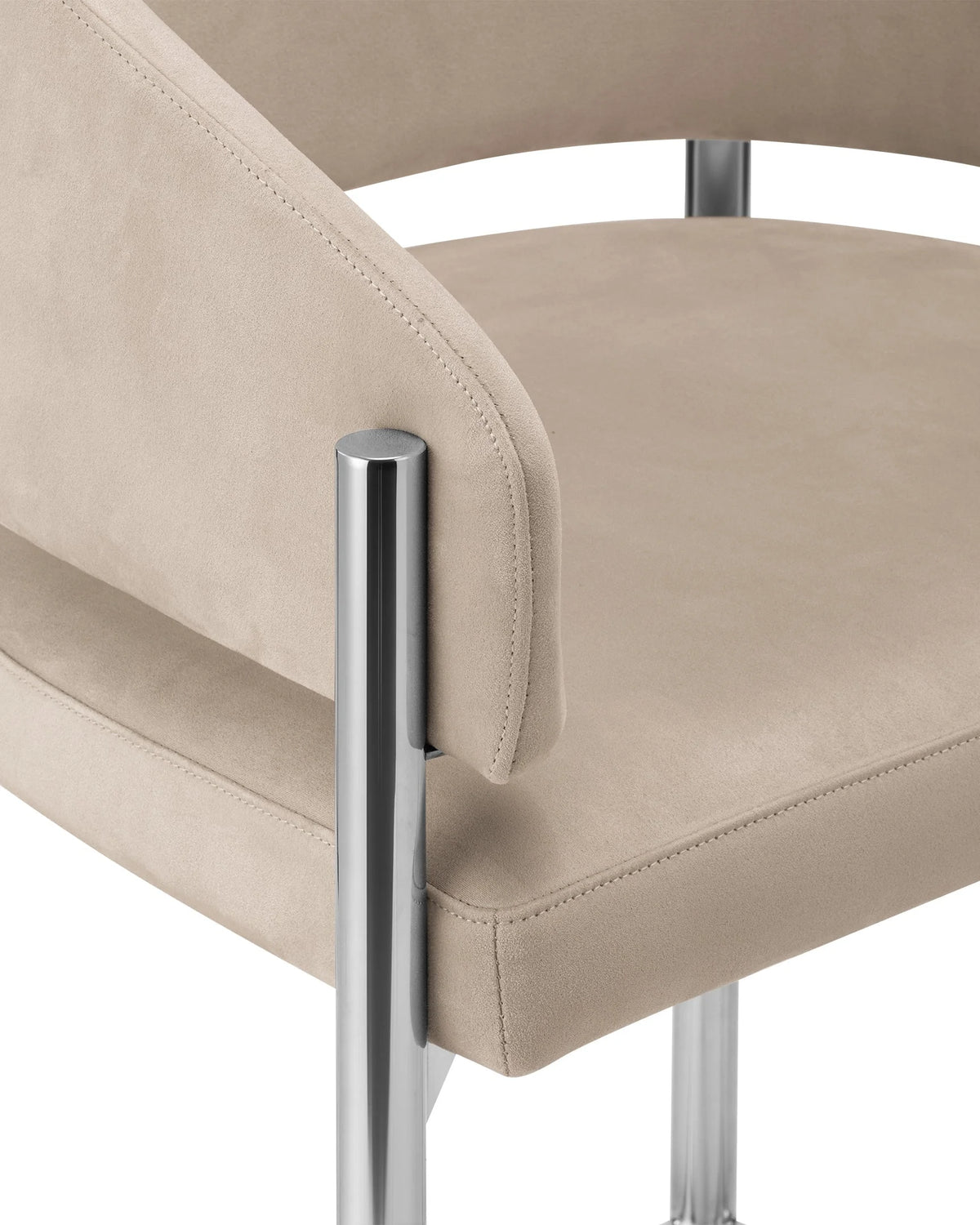 Esma™ counter stool | curved back and metal frame - bar & stools esma | designer or | madorne