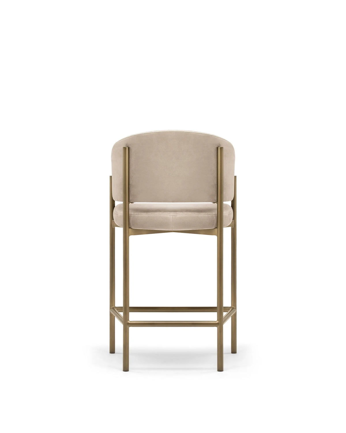 Esma™ counter stool | curved back and metal frame - bar & stools esma | designer or | madorne