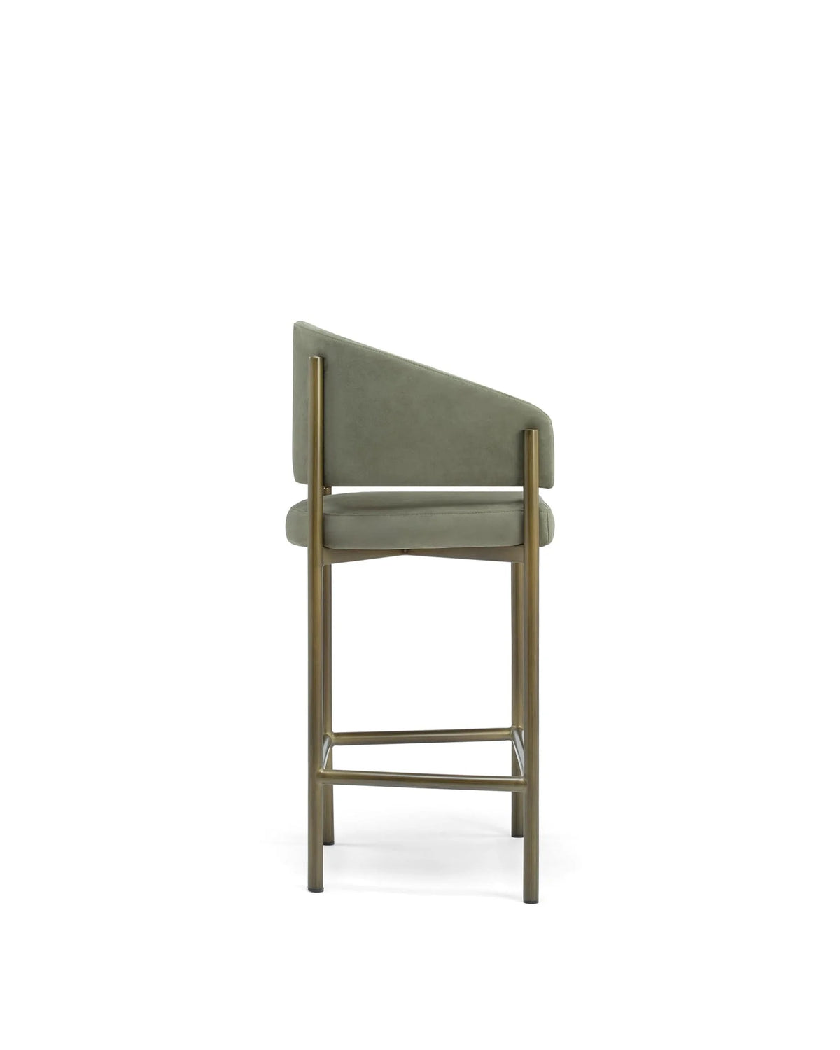 Esma™ counter stool | curved back and metal frame - bar & stools esma | designer or | madorne