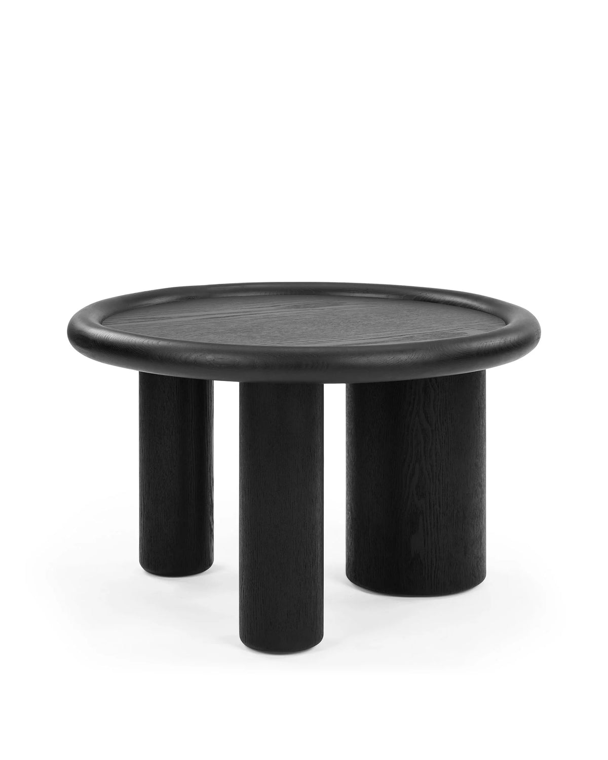 Fara™ side table | black painted ash veneer - tables fara | modern | madorne
