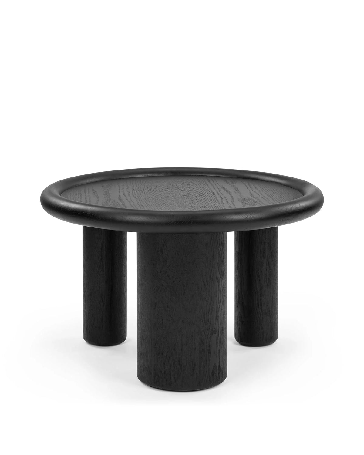 Fara™ side table | black painted ash veneer - tables fara | modern | madorne