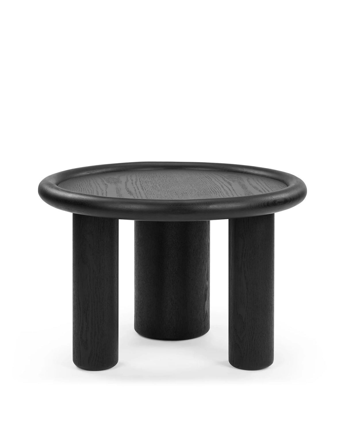 Fara™ side table | black painted ash veneer - tables fara | modern | madorne