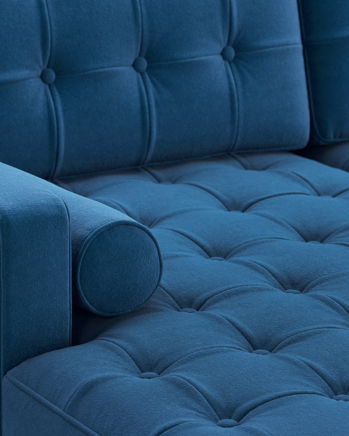 Flo 54™ left-chaise sofa | tailored modernist - 3 seaters 54 | designer three-seater | madorne