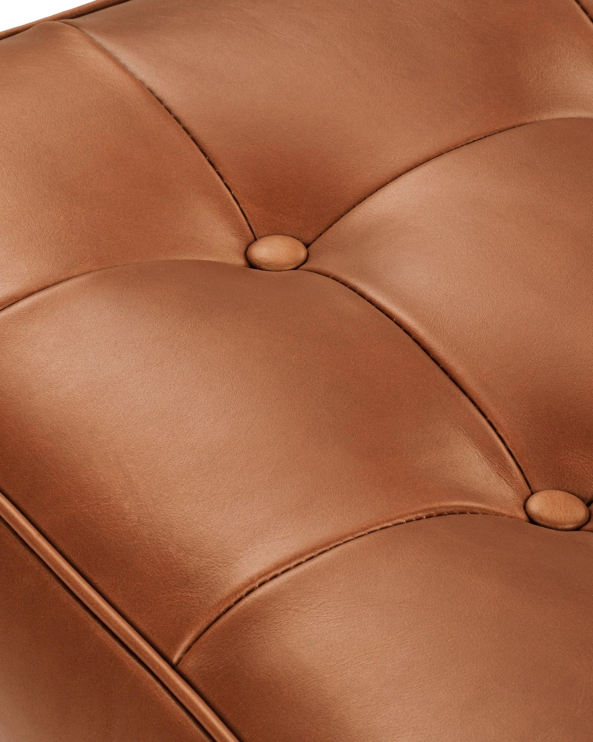 Flo 54™ ottoman | upholstery and steel - stools & ottomans 54 | modern | contemporary design | madorne