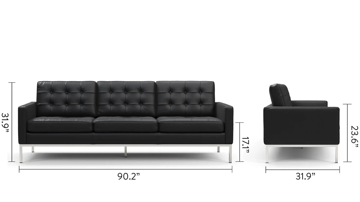 Flo 54™ three-seater sofa | tailored modernist - 3 seaters 54 | designer | madorne