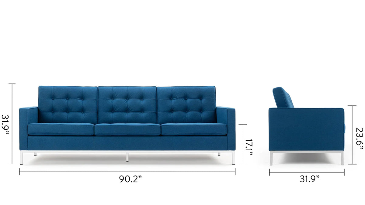 Flo 54™ three-seater sofa | tailored modernist - 3 seaters 54 | designer | madorne