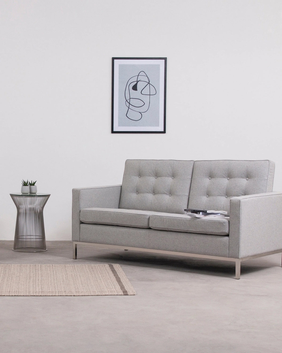 Flo 54™ two-seater sofa | tailored modernist - 2 seaters 54 | designer | madorne