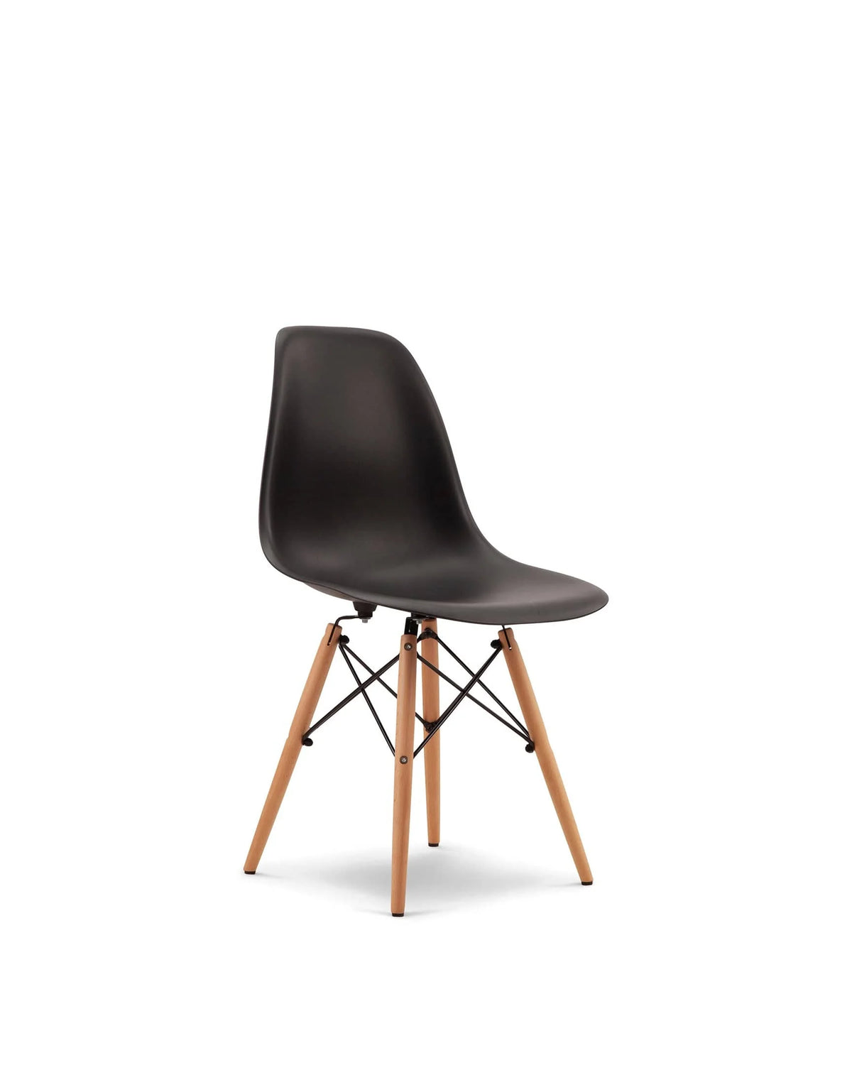 Flyn shell™ dining chair | molded seat - chairs eames plastic side with dowel base-inspired furnitur