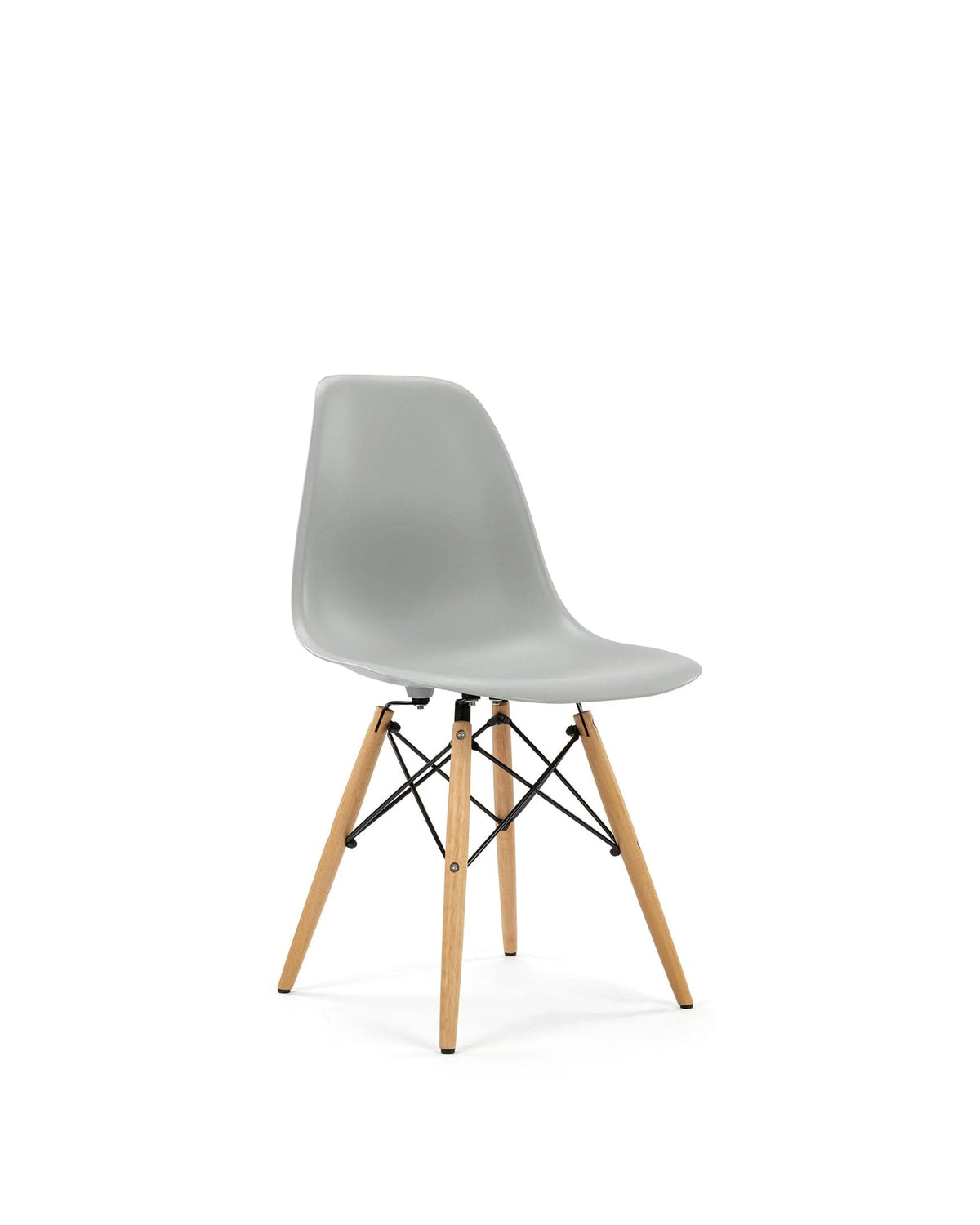 Flyn shell™ dining chair | molded seat - chairs eames plastic side with dowel base-inspired furnitur